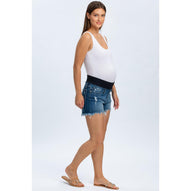 ORIGINAL SHORTS W652 - Pantaloncini Premaman in Denim