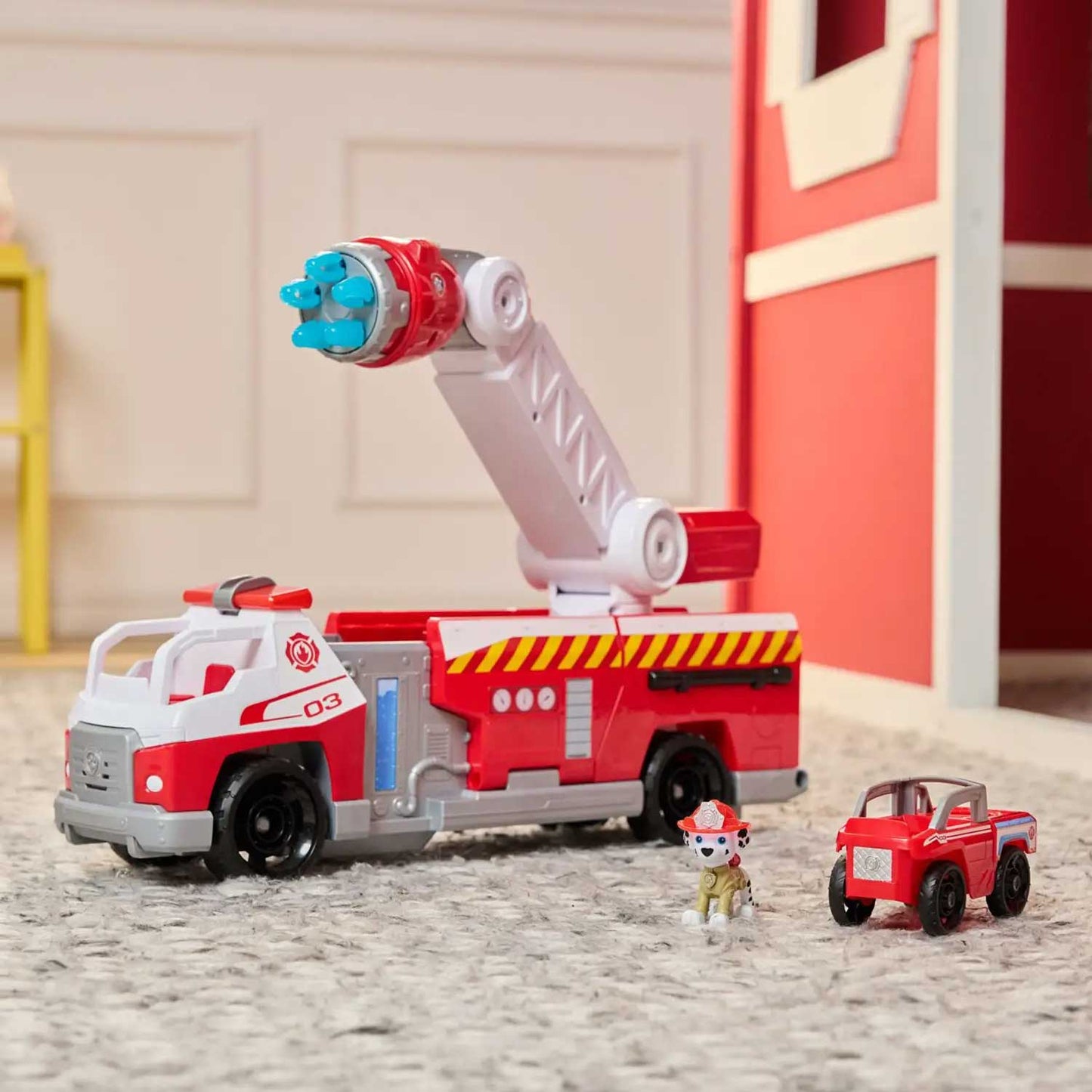 Spin Master - Paw Patrol Fire Rescue Camion Dei Pompieri