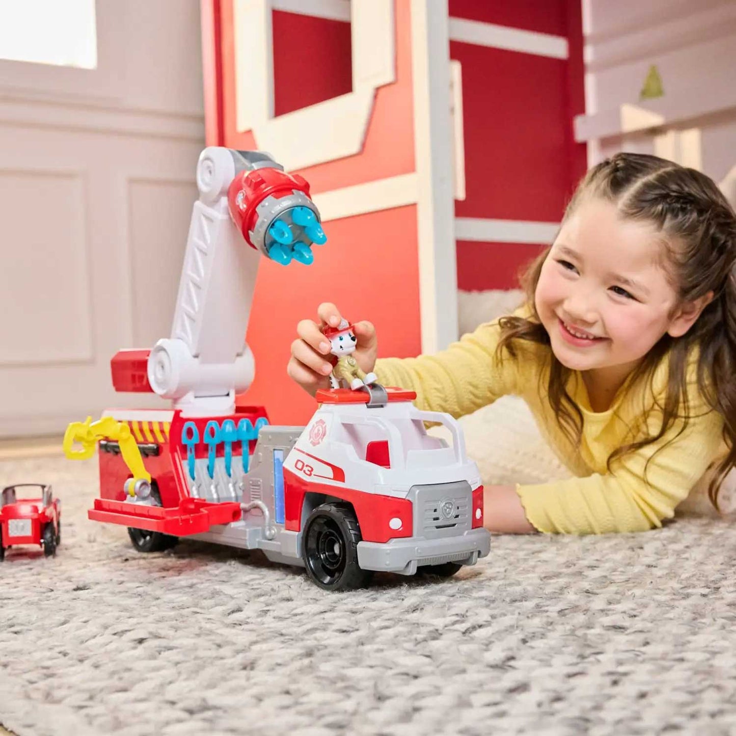 Spin Master - Paw Patrol Fire Rescue Camion Dei Pompieri