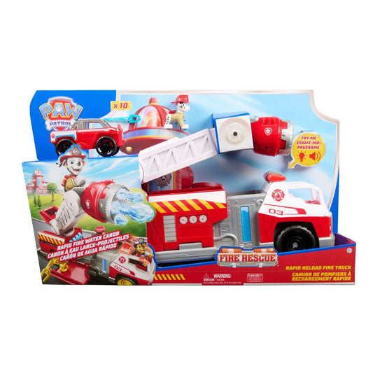 Spin Master - Paw Patrol Fire Rescue Camion Dei Pompieri