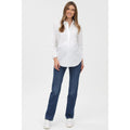 PERFECT STRAIGHT W010 - Jeans Premaman con Gamba Dritta