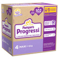Pampers - Progressi Pentapack Maxi 102 PZ