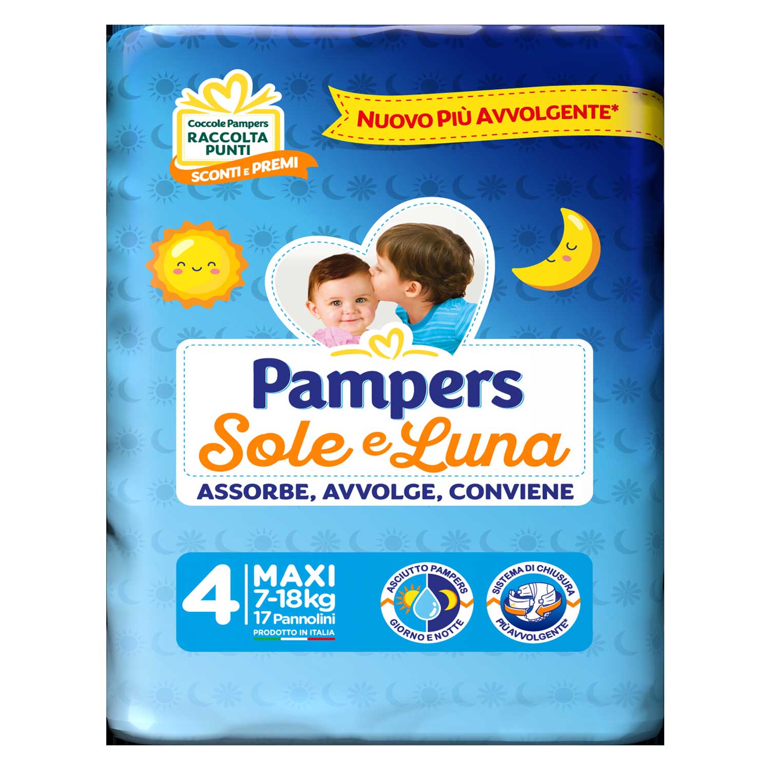 Pampers - Sole E Luna Maxi 17 PZ