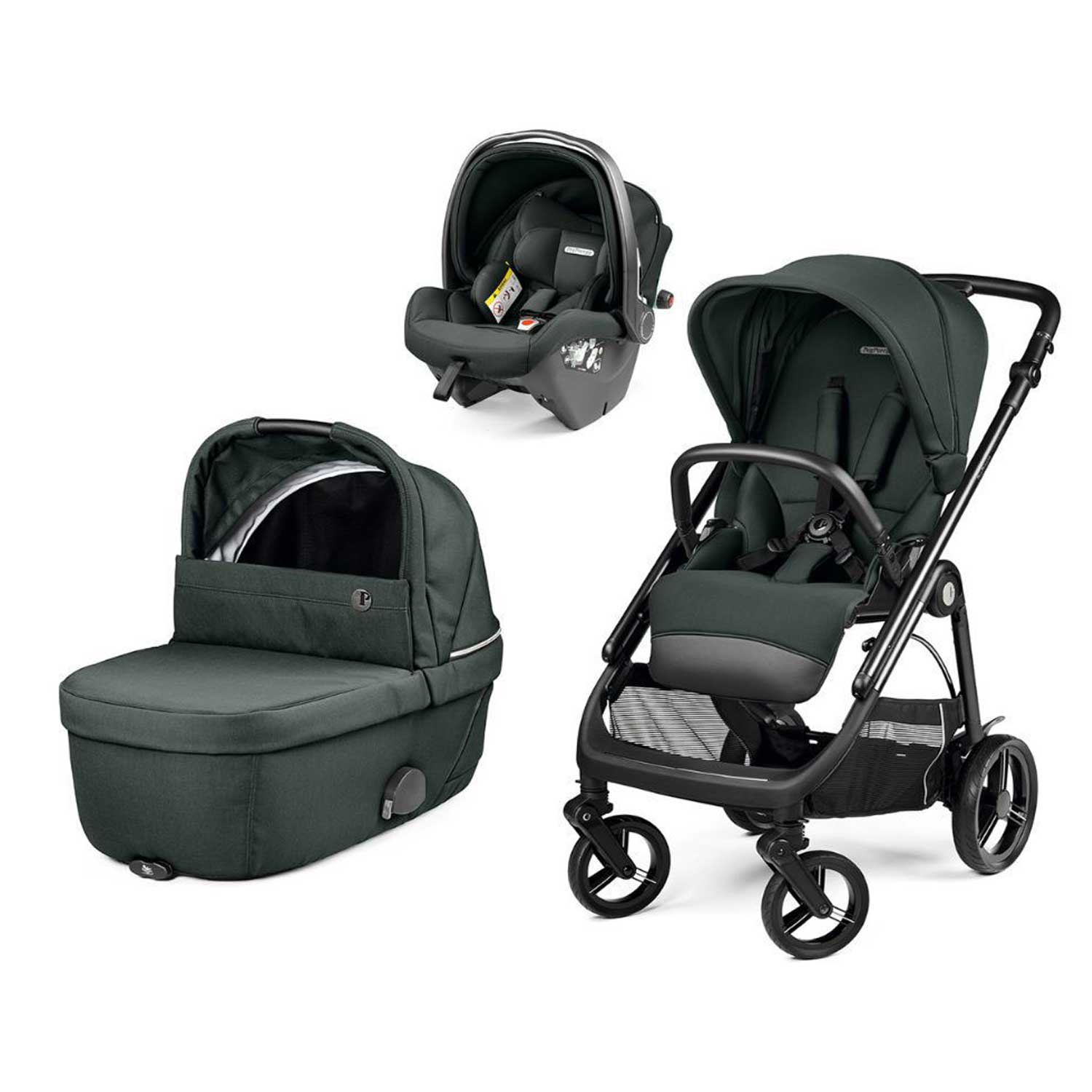 Peg Perego - Trio Veloce Brio Con Seggiolino Auto SLK Isize