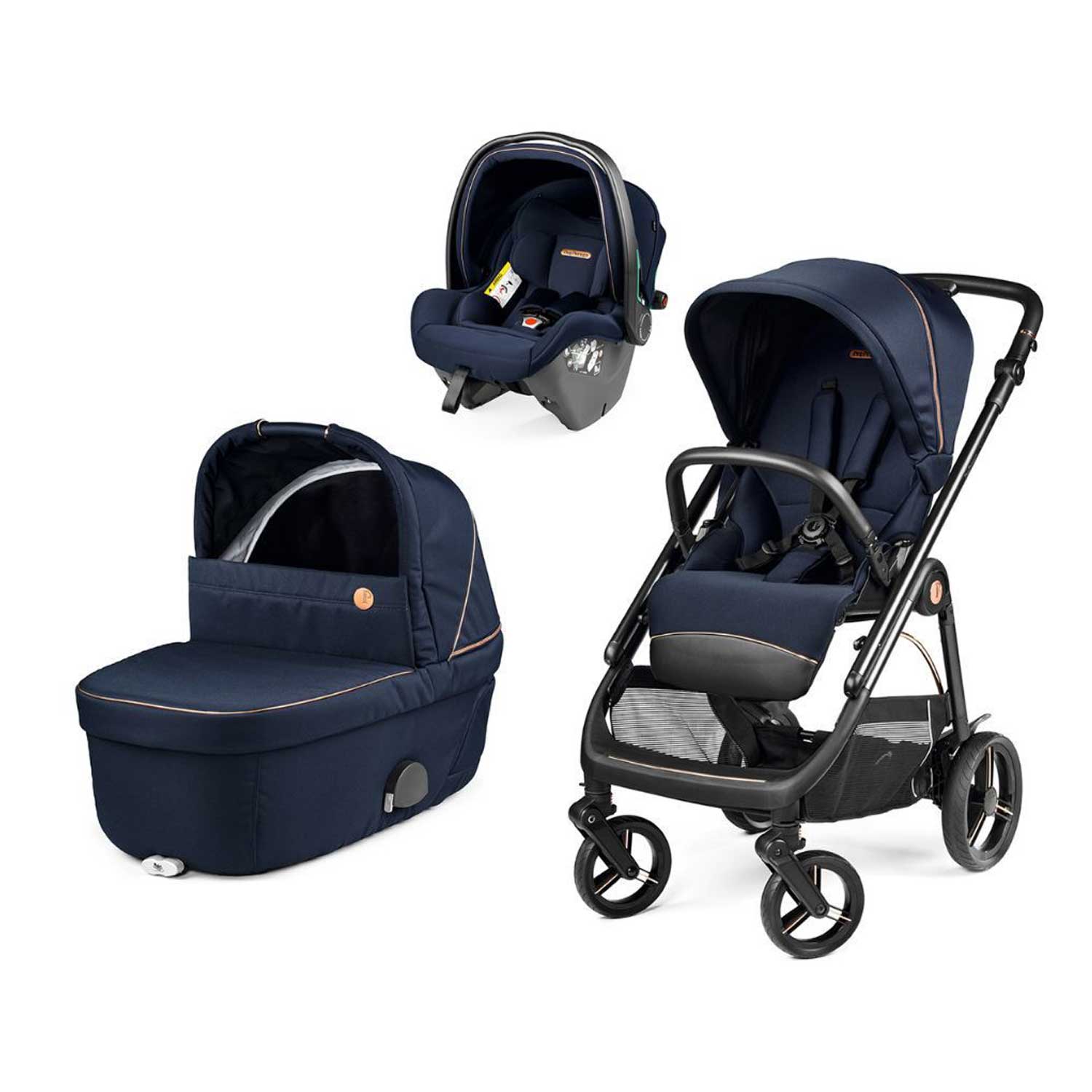Peg Perego - Trio Veloce Brio Con Seggiolino Auto SLK Isize