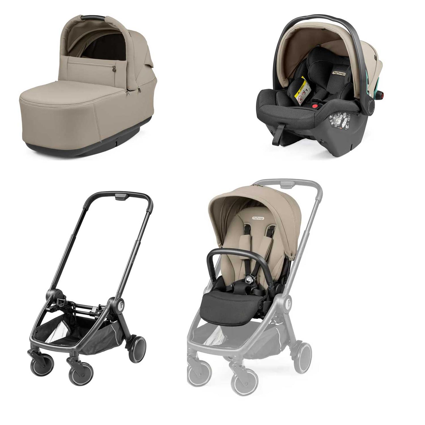 Peg Perego - City Loop + Navicella Pop Up + Seggiolino Auto Slk Isize