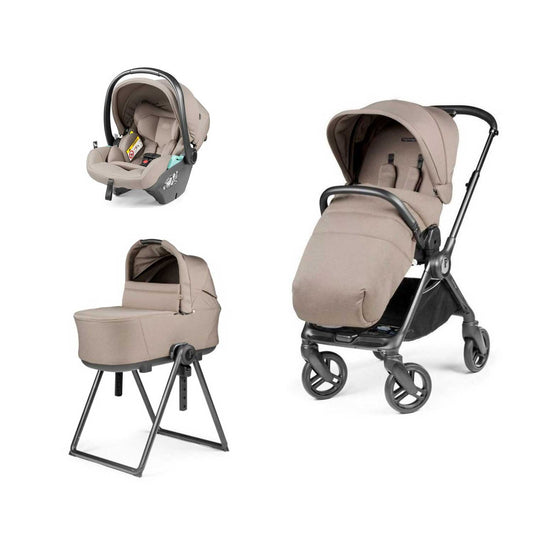 Peg Perego - Trio Switch + Culla Flex Con Seggiolino Auto Primo Viaggio Lounge Isize