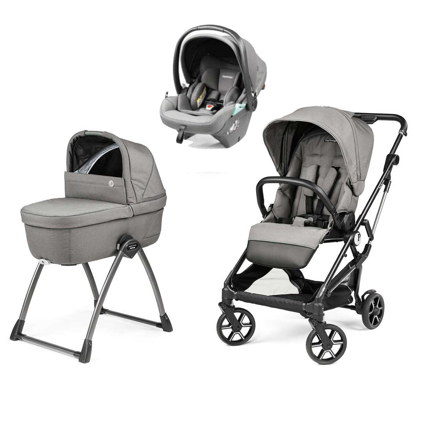 Peg Perego - Trio Vivace Belvedere Con Seggiolino Auto Lounge Modular R129