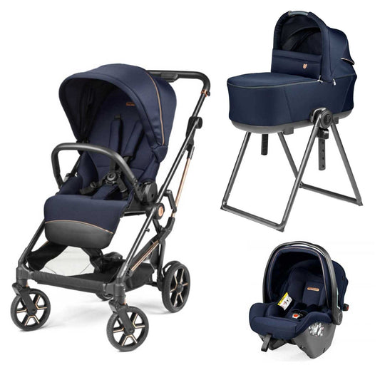 Peg Perego - Trio Vivace New Con Navicella Belvedere + S.A. SLK Modular Isize
