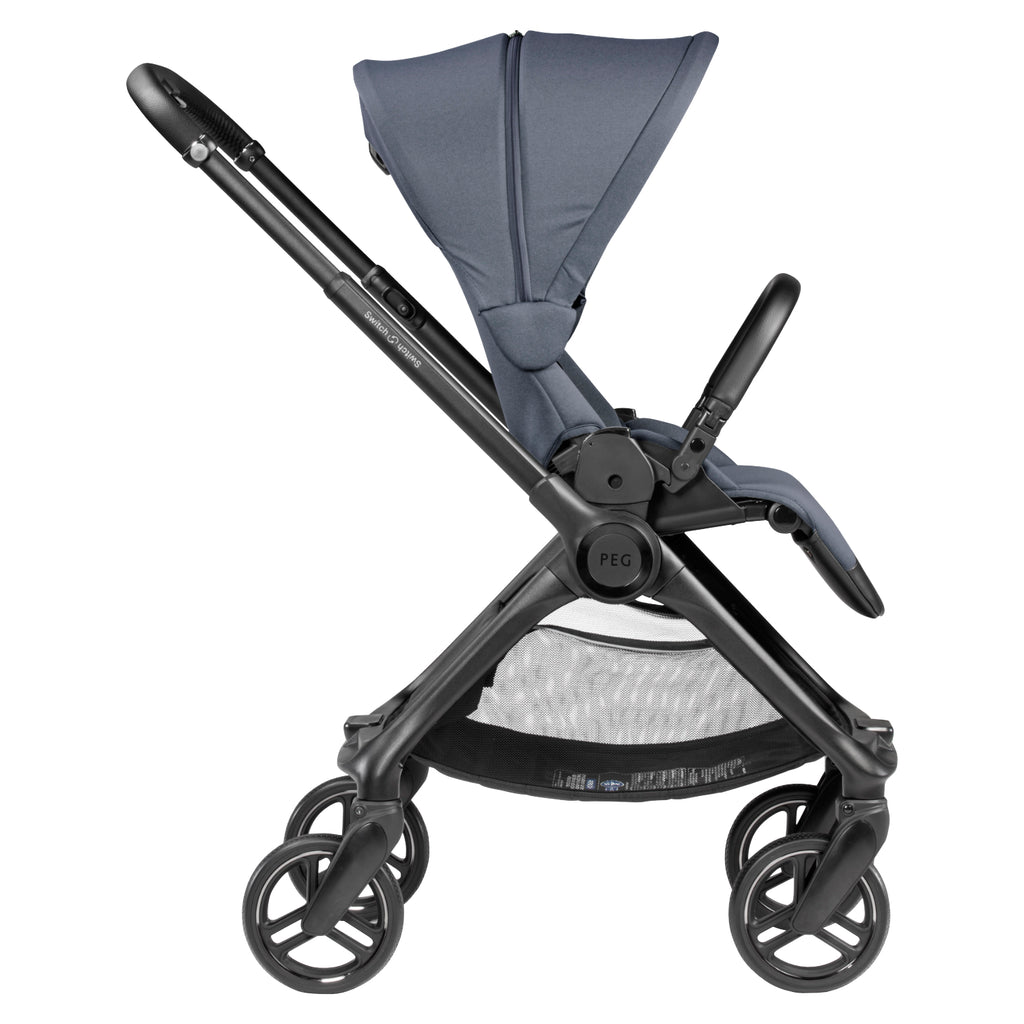 Peg Perego - Trio Switch + Culla Flex Con Seggiolino Auto Primo Viaggio Lounge Isize