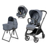 Peg Perego - Trio Switch + Culla Flex Con Seggiolino Auto Primo Viaggio Lounge Isize
