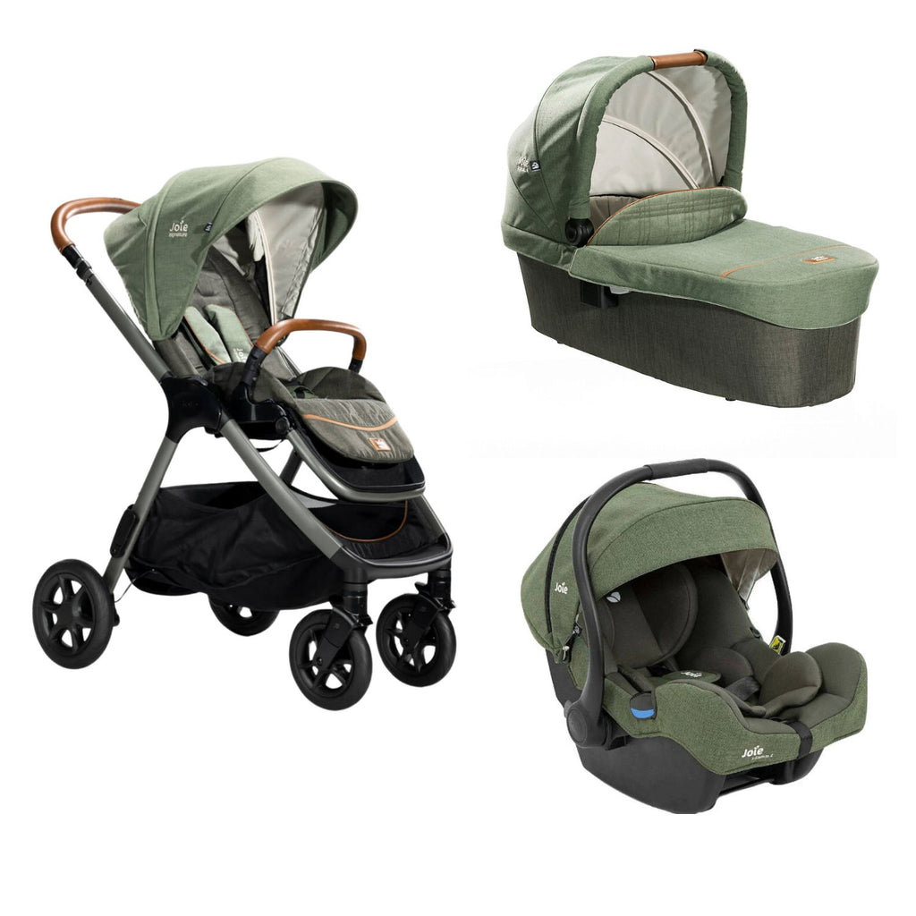 Joie - Trio Con Passeggino Finiti + Navicella Ramble  + Seggiolino Auto I Gemm