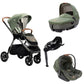 Joie - Trio Con Passeggino Finiti +Navicella Calmi + S.A. I Level Recline + Base Omaggio