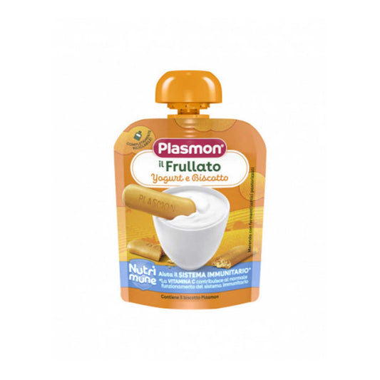 Plasmon - Frullati Nutrimune Biscotto & Yogurt: Confezione 85 gr