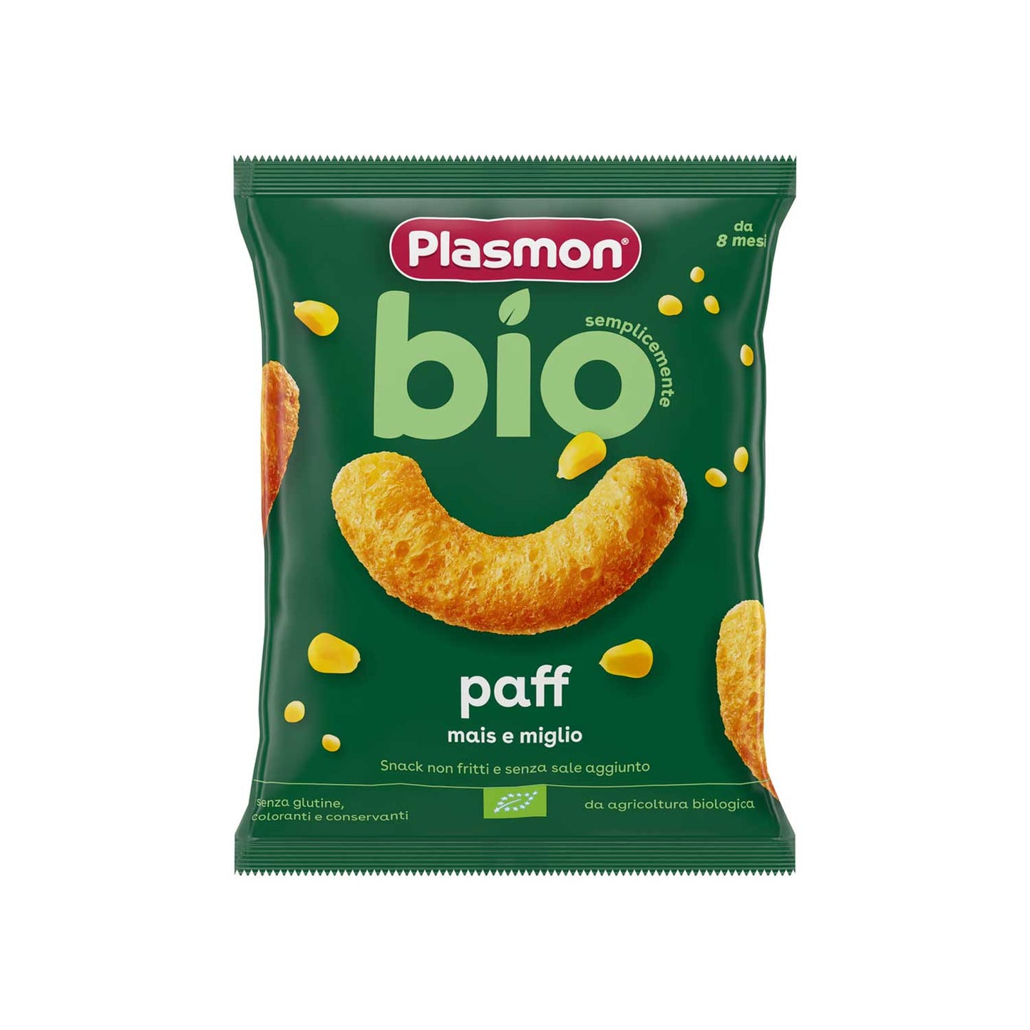 Plasmon - BIO Paff Mais Miglio: Confezione 15 gr