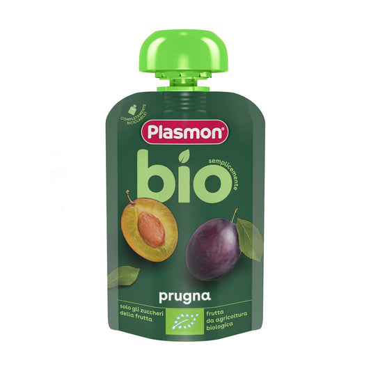 Plasmon - BIO Pouch Prugna: Confezione 100 gr