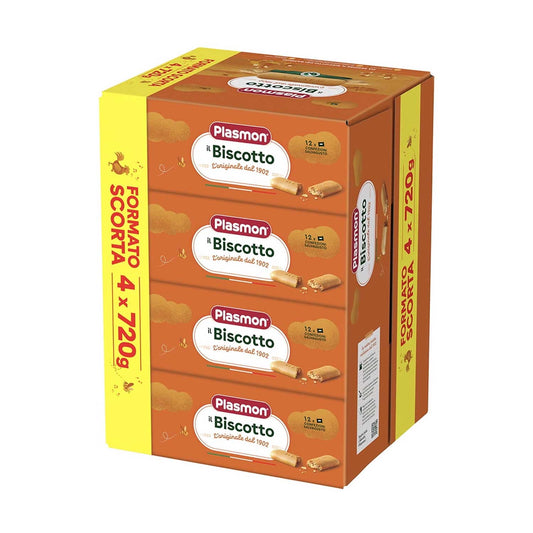 Plasmon - Biscotti: Confezione 4x720 gr