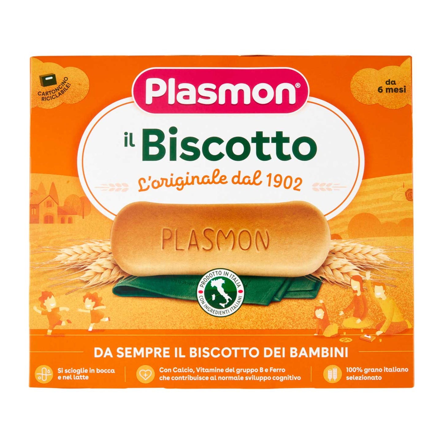 Plasmon - Biscotto -30 Zucchero: Confezione 320 gr