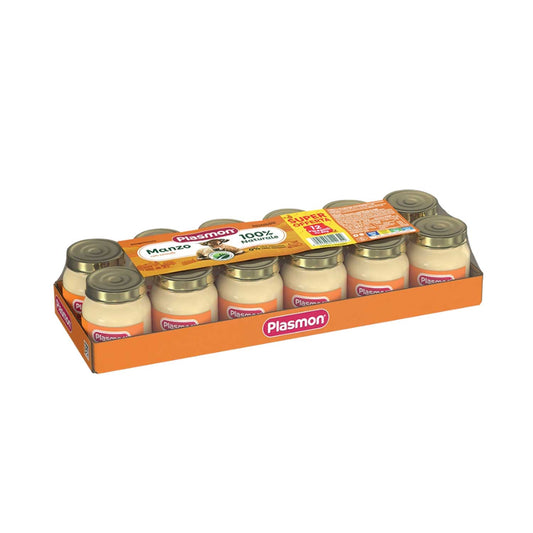 Plasmon - Omogenizzato Carne Manzo: Confezione 12x80 gr