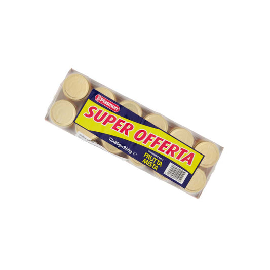 Plasmon - Omogeneizzato Frutta Mista: Confezione 12 x 80 gr