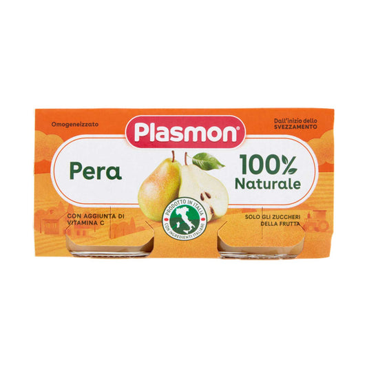 Plasmon - Omogenizzato Frutta Pera: Confezione 2x80 gr