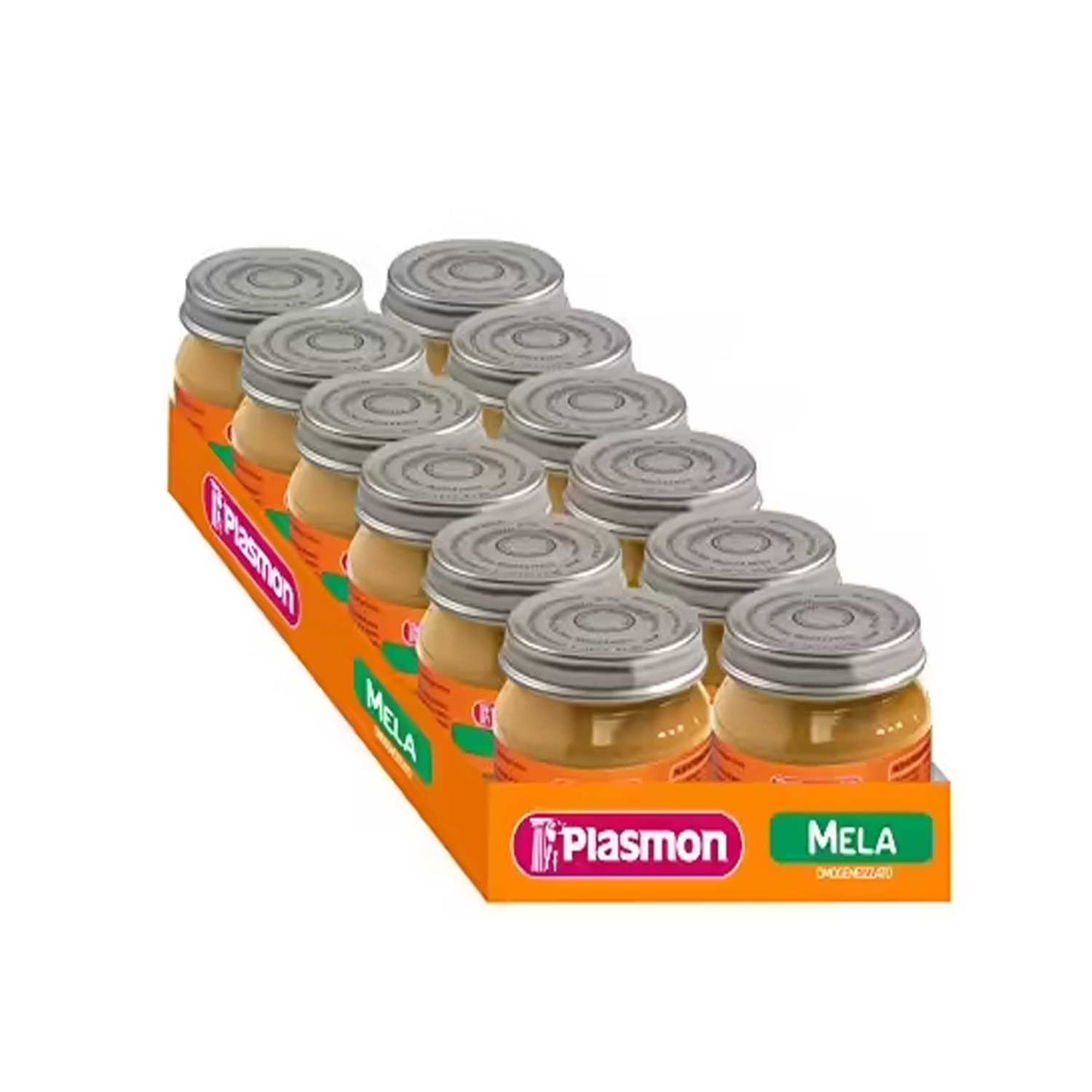 Plasmon - Omogeneizzato Frutta Mela: Confezione 12x80 gr