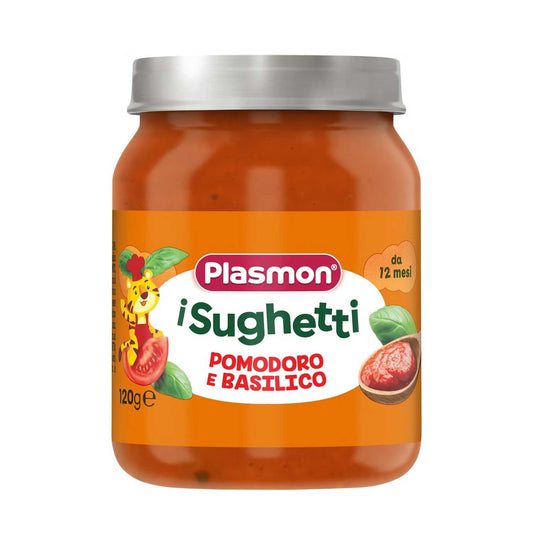 Plasmon - Sughetto Pomodoro Basilico: Confezione 120 gr