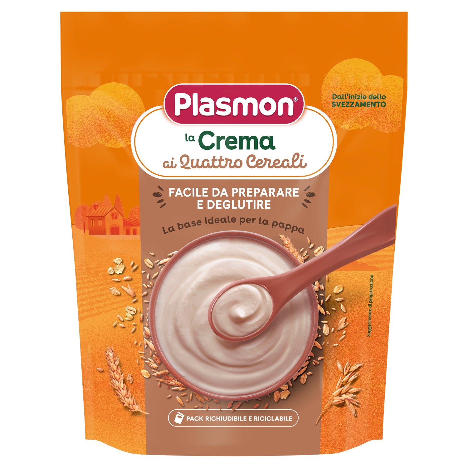 Plasmon - Crema 4 Cereali: Confezione 200 gr