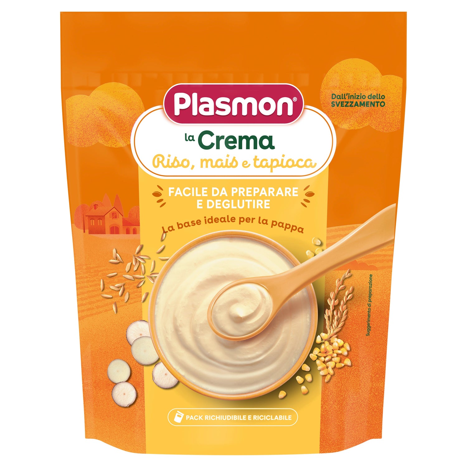 Plasmon - Crema Cereali Riso Mais Tapioca 200g