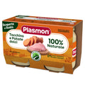Plasmon - Omogeneizzato Carne Tacchino e Patate Dolci: Confezione 2x120 gr