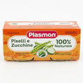 Plasmon - Omogeneizzato Piselli Zucchine: Confezione 2x80 gr
