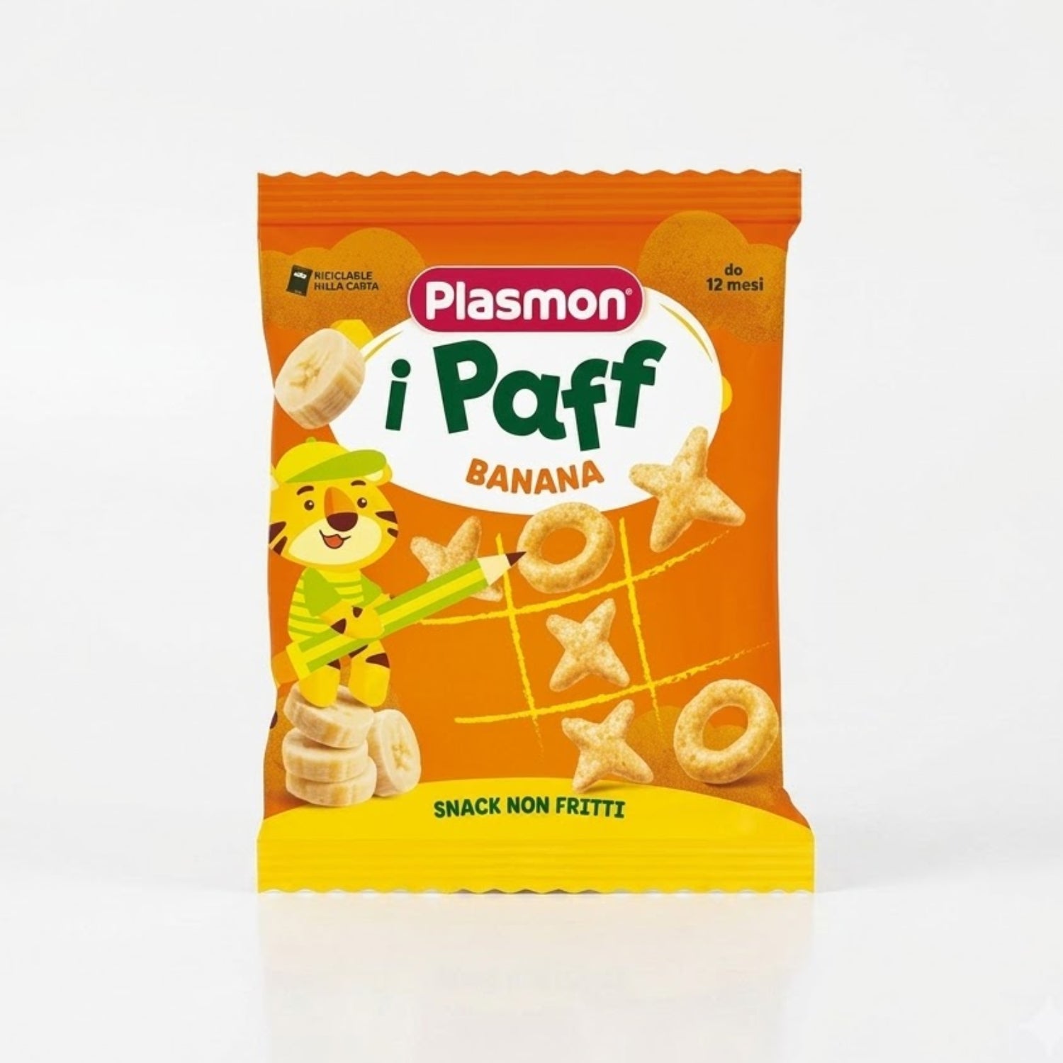 Plasmon - Paff Banana: Confezione 15 gr