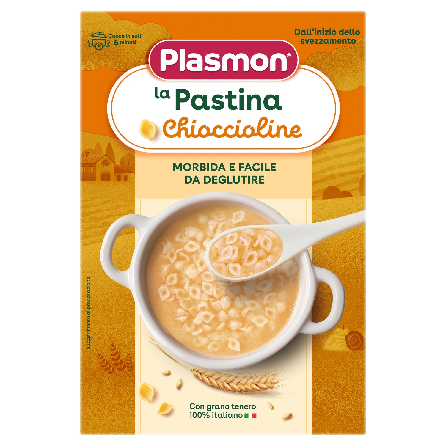 Plasmon - Pastina Chioccioline: Confezione 300 gr