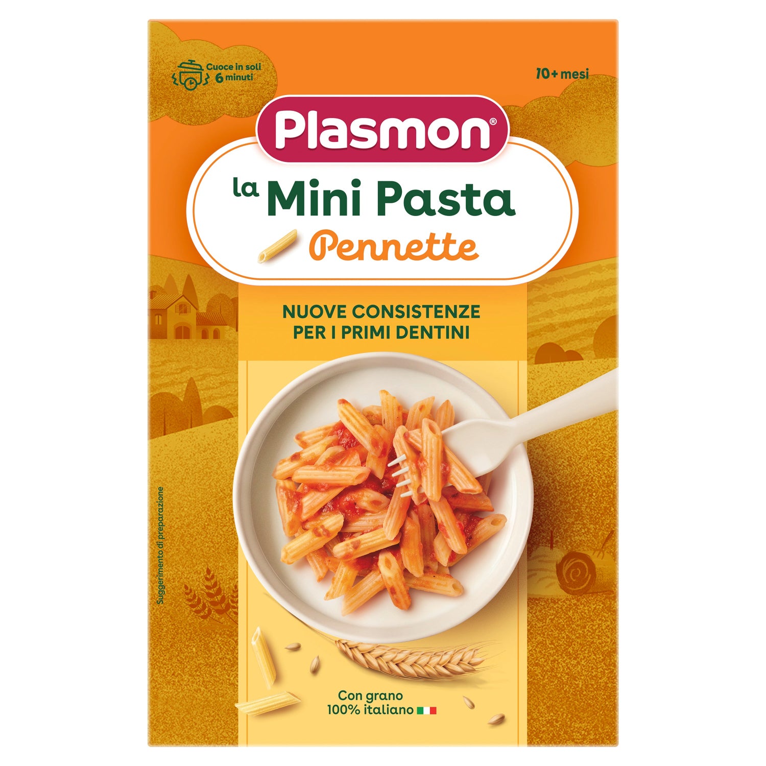Plasmon - Pastina Pennette: Confezione 300 gr