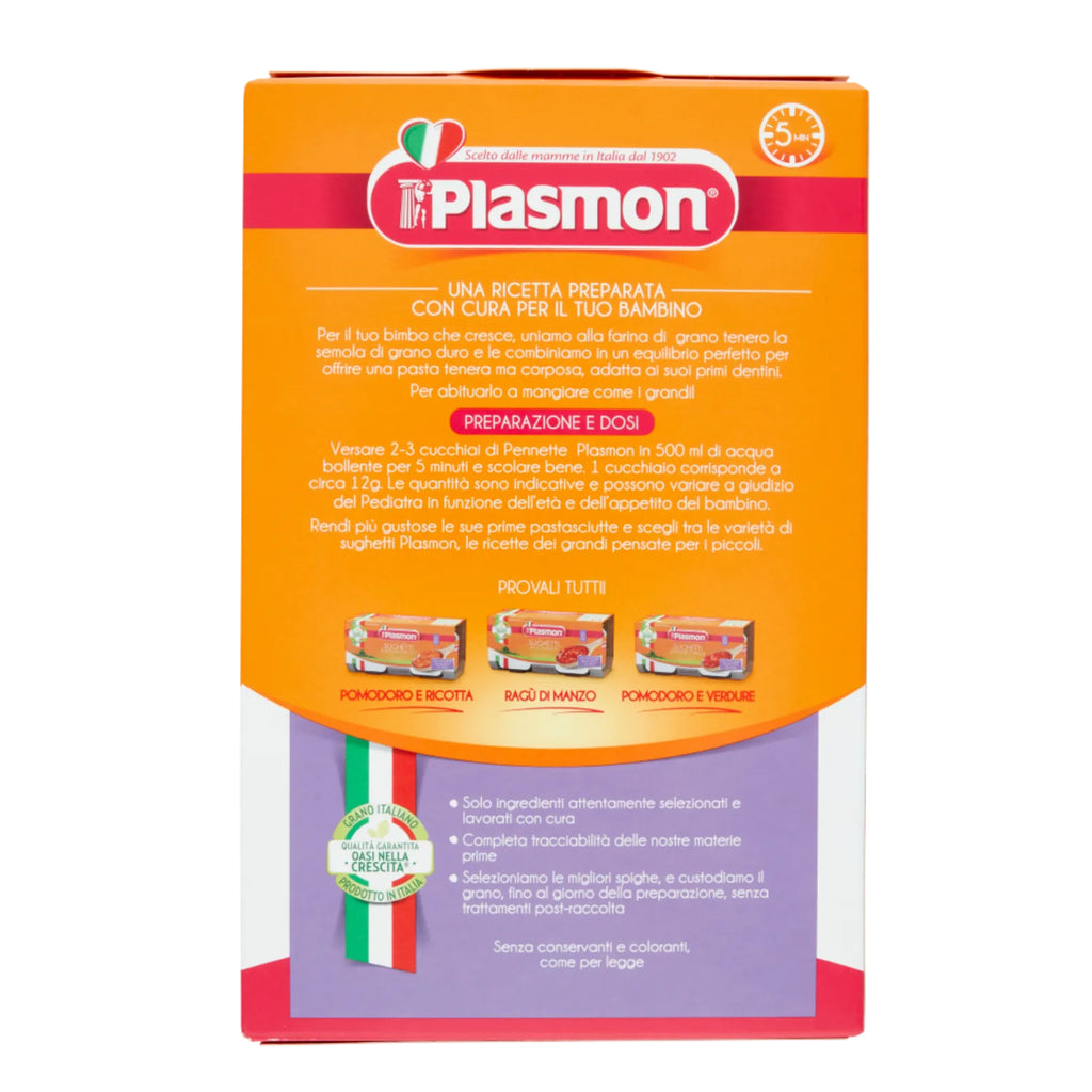 Plasmon - Pastina Pennette: Confezione 340 gr
