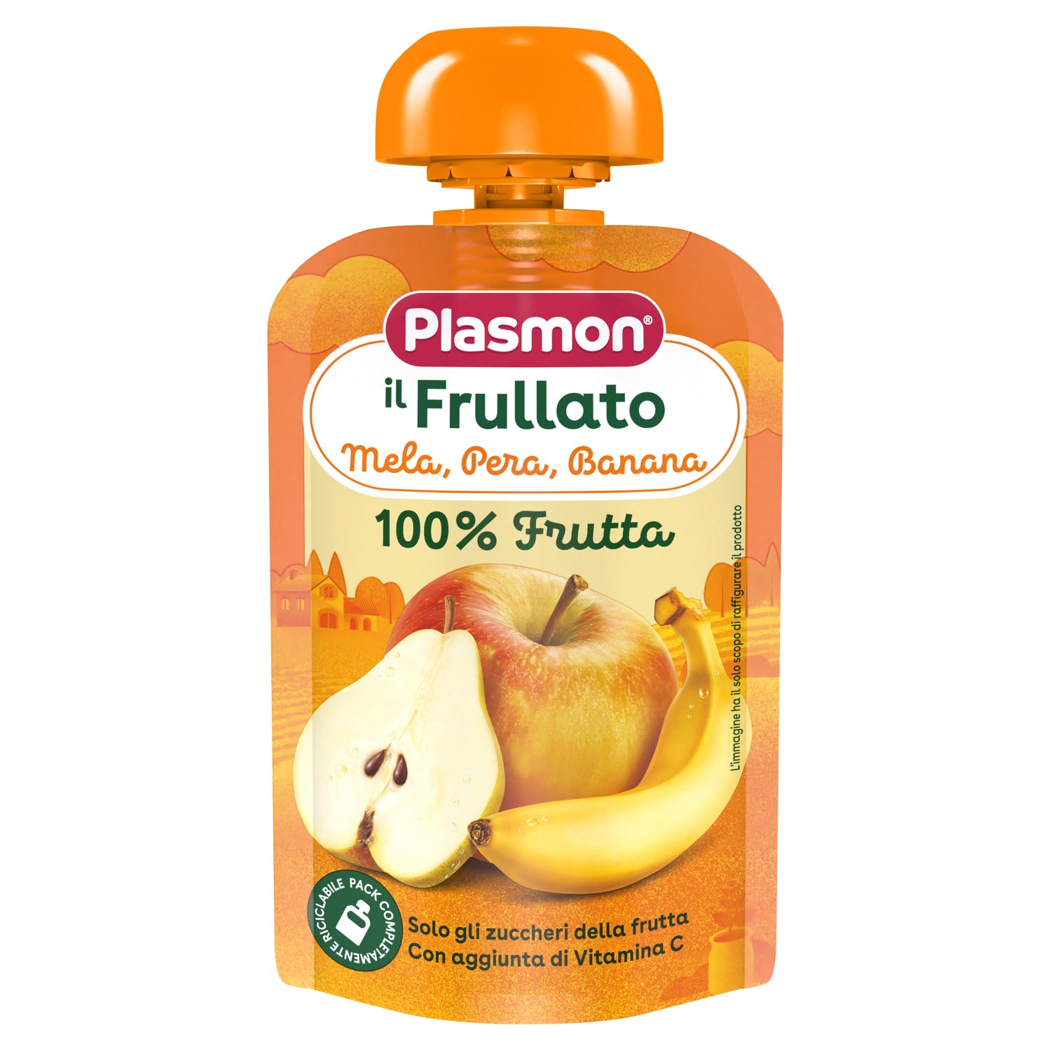 Plasmon Squeezer And Taste Mixed Fruit 100gr