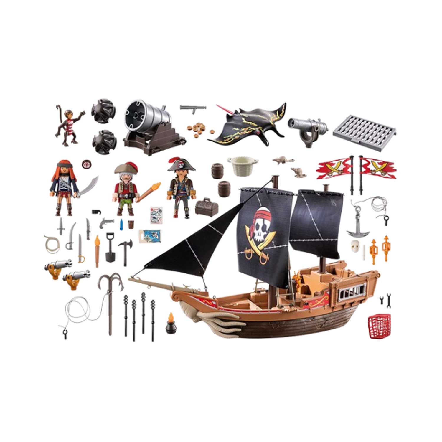 Playmobil - Galeone Dei Pirati 71530
