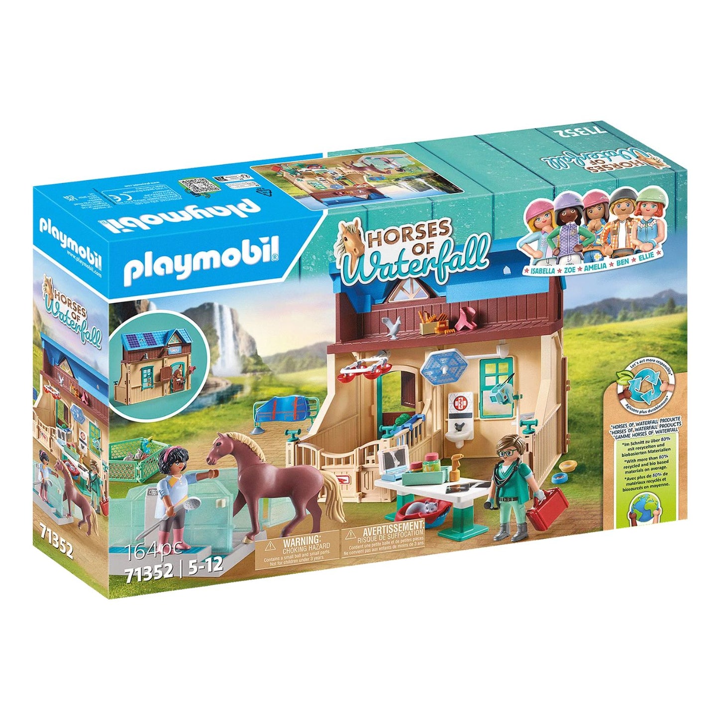 Playmobil - Stalla con veterinario 71352
