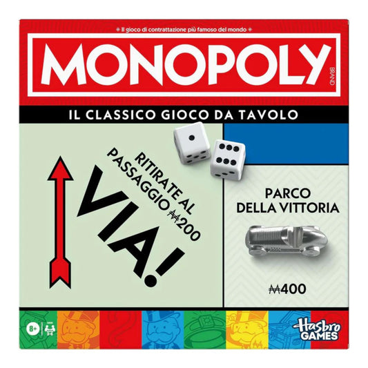 Hasbro - Monopoly Classico Refresh G0009103