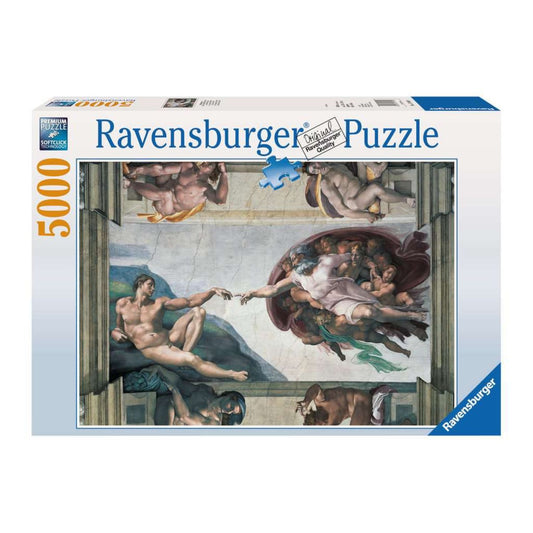 Ravensburger  - Puzzle La Creazione Di Adamo 5000 PZ