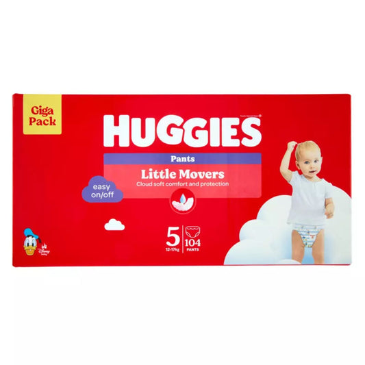 Huggies - Pannolini Little Movers Mutandina Gigapack Taglia 5