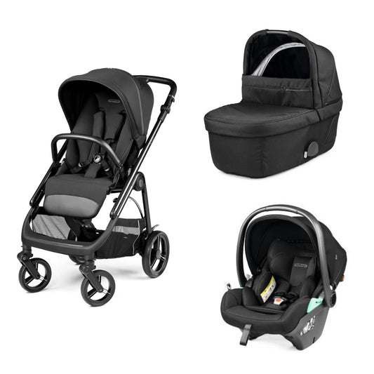 Peg Perego - Trio Veloce New Con Culla Belvedere + Primo Viaggio Lounge Modular R129