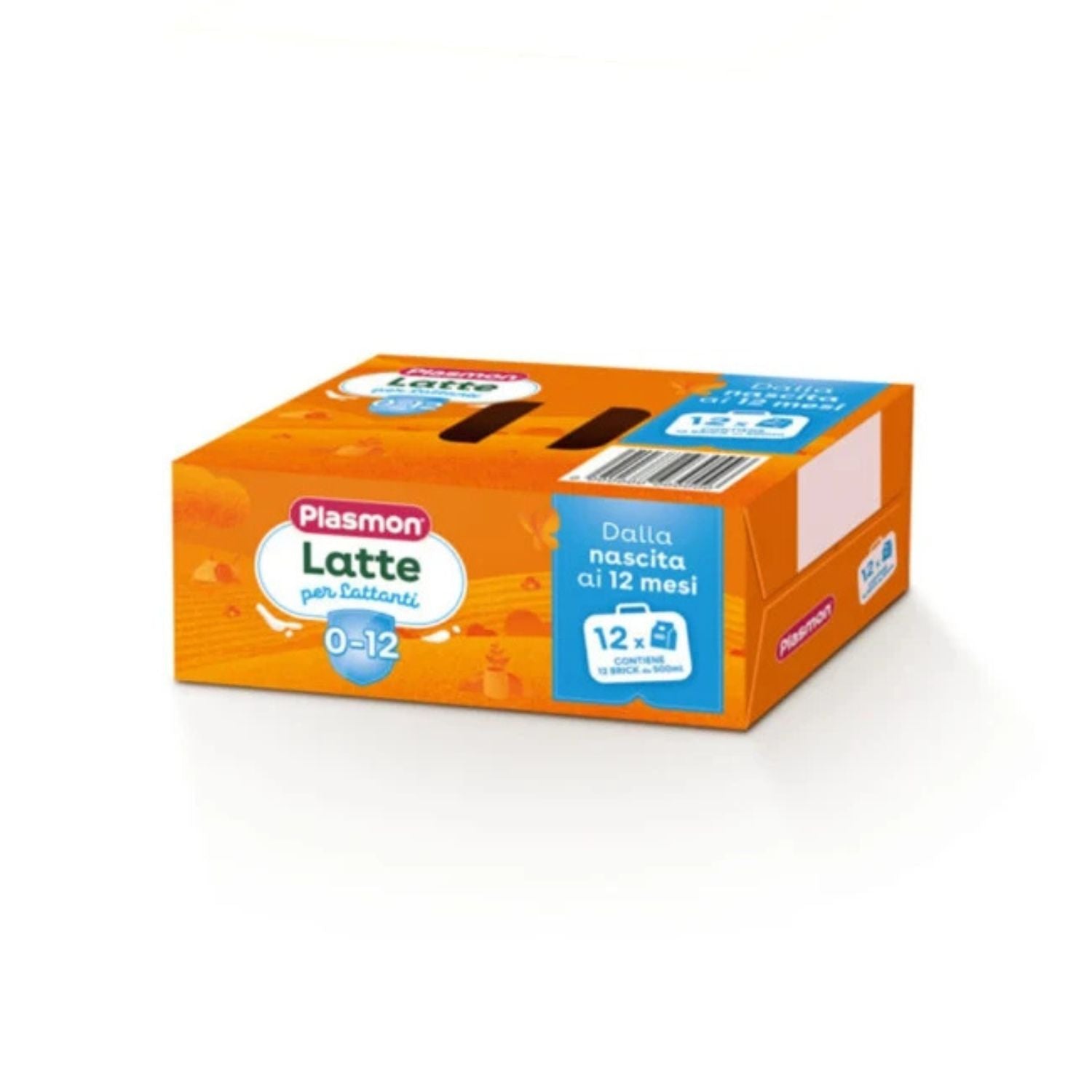 Plasmon - Latte liquido 0-12 mesi 12x500 ml
