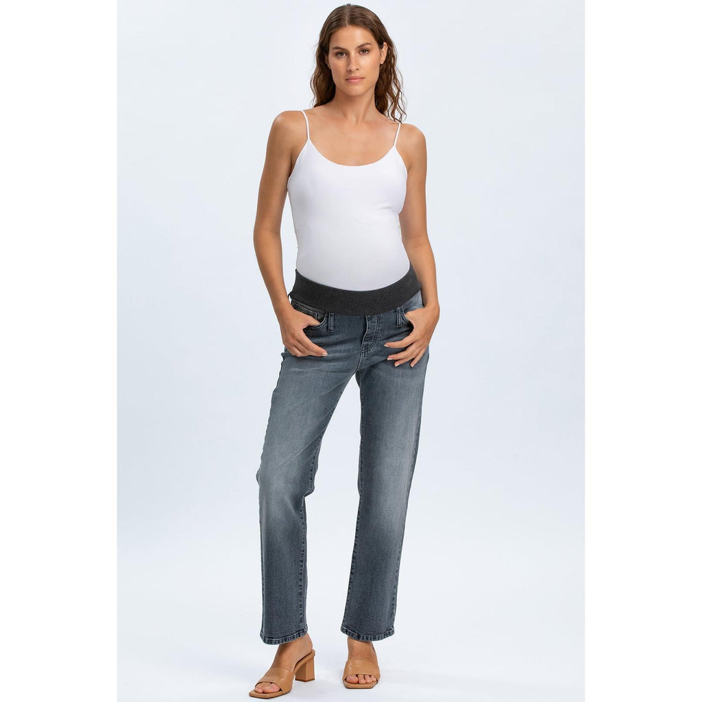 REGULAR STRAIGHT W918 - Jeans Premaman a Gamba Dritta