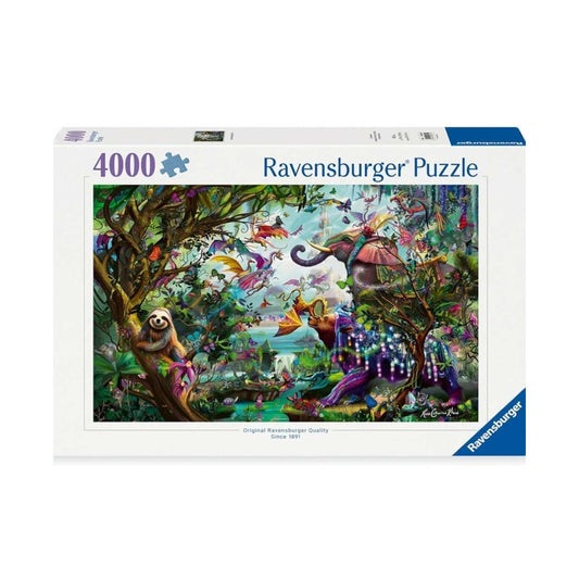 Ravensburger - Puzzle Drago Tropicale 4000 PZ