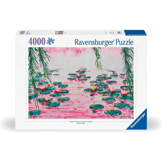 Ravensburger - Puzzle Pink Water Lilies  4000 PZ