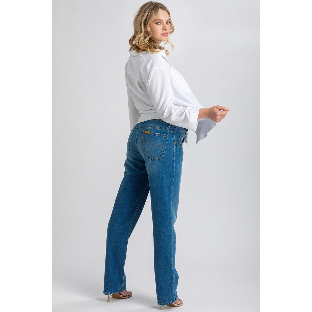STRAIGHT ANKLE WB09 - Jeans Premaman a Gamba Dritta