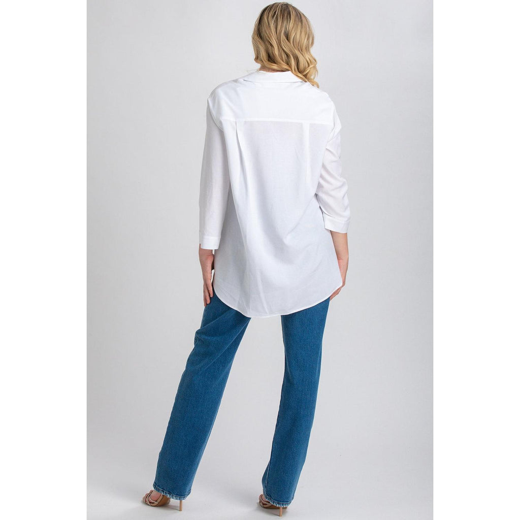 STRAIGHT ANKLE WB09 - Jeans Premaman a Gamba Dritta