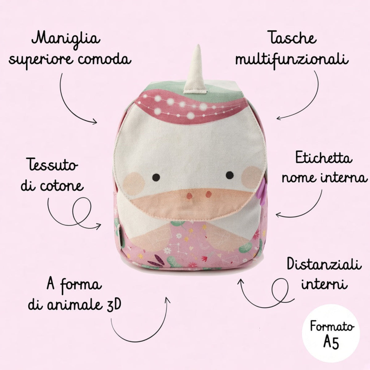 Sassi - Mini backpack Zaino Mini