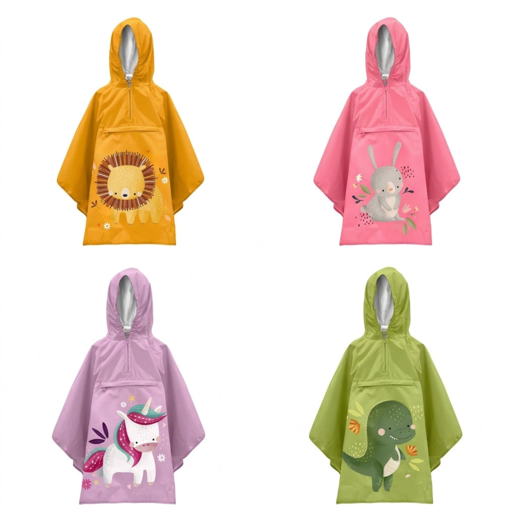Sassi - Poncho impermeabile per bambini
